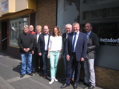 Die Sozialdemokraten im Kreis Altenkirchen feierten die Neueröffnung des Bürgerbüros in der Betzdorfer Wilhelmstraße 19.