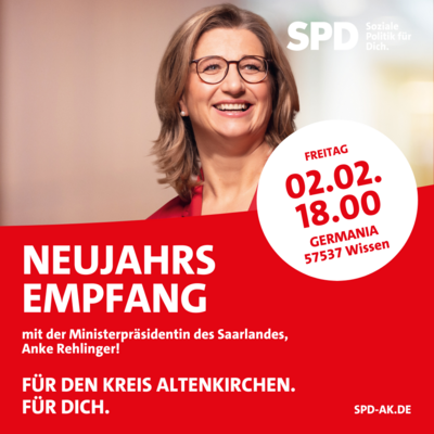 Neujahrsempfang 2024 der SPD im Kreis Altenkirchen