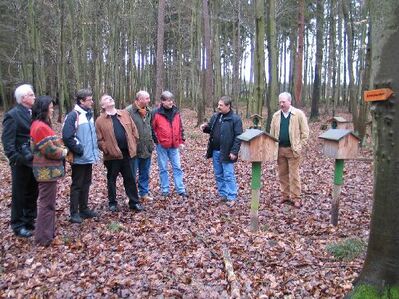 Günter Hackländer stellt das Projekt "außerschulischer Lernort" vor
