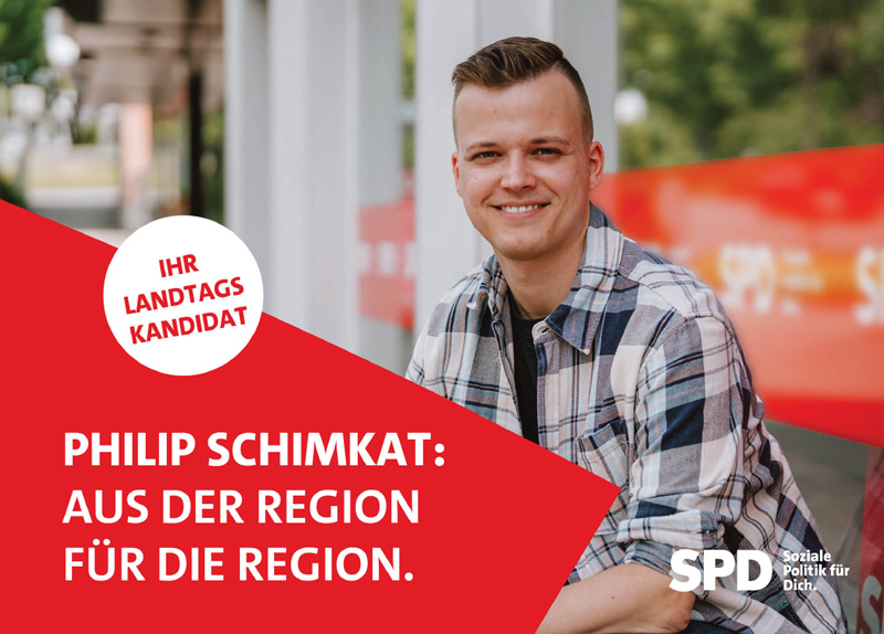 Philip Schimkat, Kandidat für den Wahlkreis 2 Altenkirchen (Westerwald)